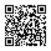 QR code linking to https://themes.gohugo.io/themes/hugo-saasify-theme/